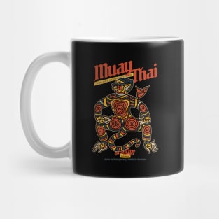 Muay Thai Monkey Tattoo Pain is Temporary, Pride is Forever Mug